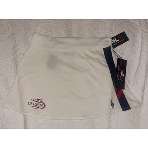 NWT US OPEN 2006- Federer / Sharapova -Women Tennis Skirt- Polo Ralph Lauren RLX